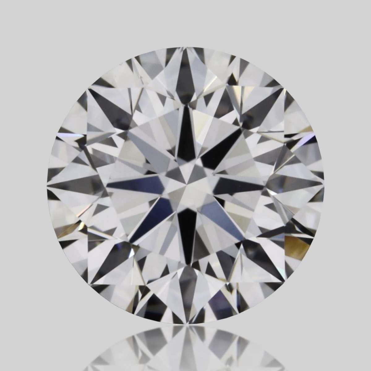 Certified Diamond GIA Carats 0.6 Color F Clarity VS1  EX  EX  EX Fluorescence NON Brown No Green No Milky No EyeClean 100%