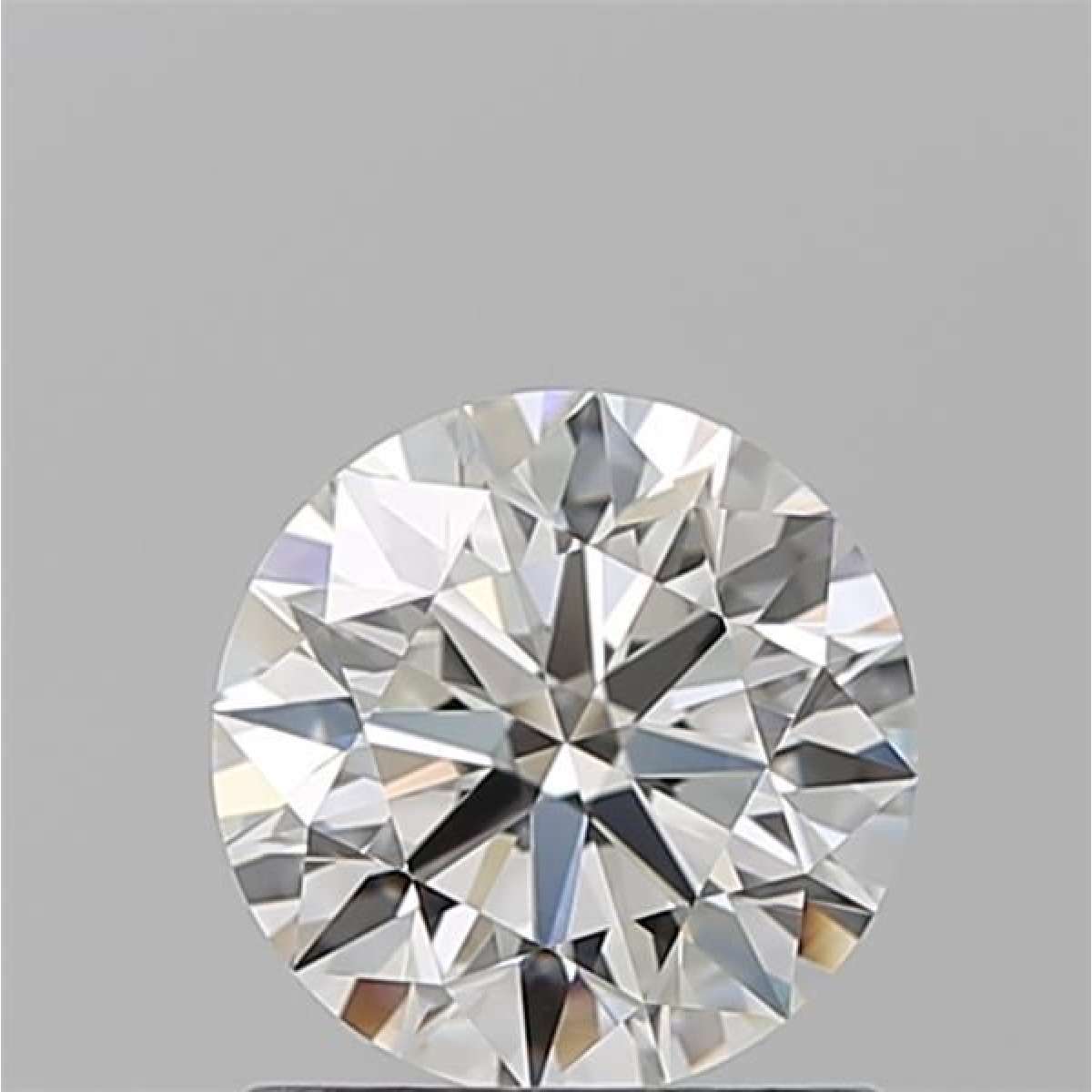 Certified Diamond GIA Carats 1.08 Color F Clarity VVS1  EX  EX  EX Fluorescence NON Brown No Milky No EyeClean 100%