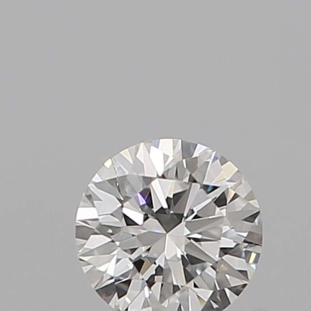 Certified Diamond IGI Carats 0.19 Color F Clarity IF  EX  EX  EX Fluorescence NON Brown No Green No Milky No EyeClean 100%