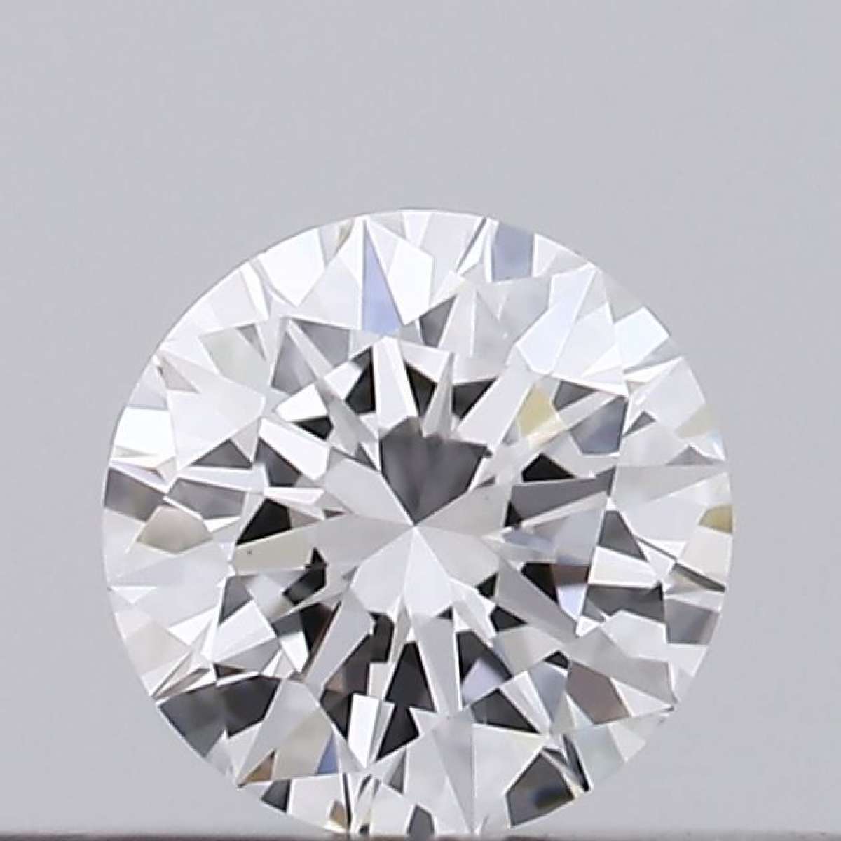 Certified Diamond GIA Carats 0.19 Color D Clarity VVS2  EX  EX  EX Fluorescence NON Brown No Green No Milky No EyeClean 100%