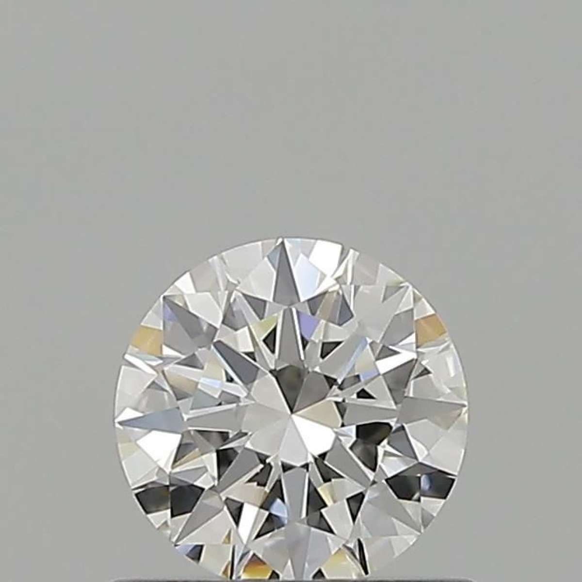 Certified Diamond GIA Carats 0.53 Color H Clarity VVS1  EX  EX  EX Fluorescence FNT Brown No Milky No EyeClean 100%