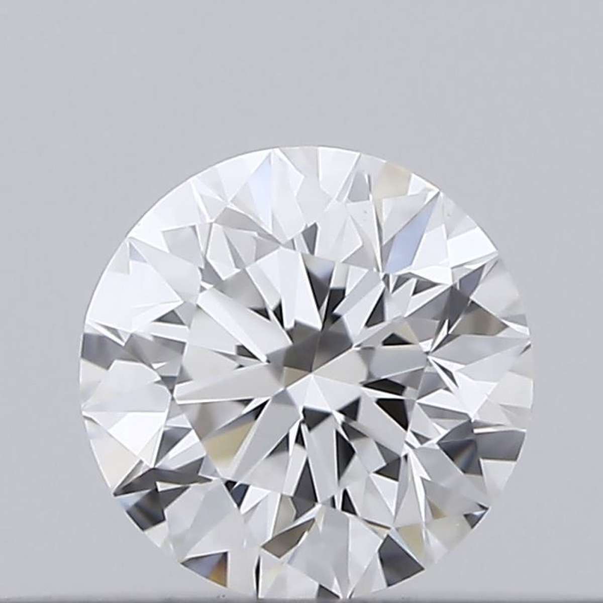 Certified Diamond GIA Carats 0.19 Color D Clarity VVS2  EX  EX  EX Fluorescence NON Brown No Green No Milky No EyeClean 100%