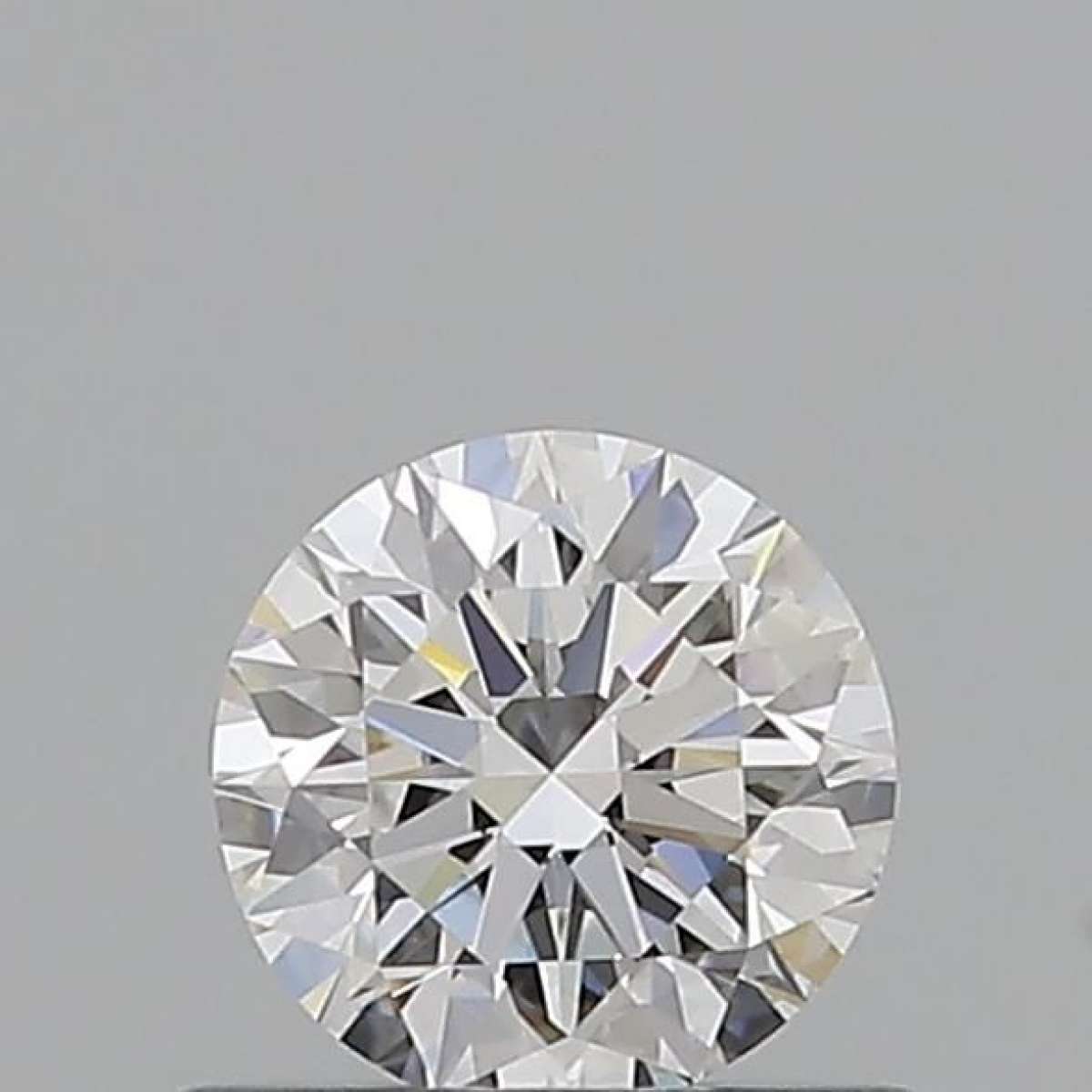 Certified Diamond GIA Carats 0.5 Color D Clarity VVS2  EX  EX  EX Fluorescence FNT Brown No Green No Milky No EyeClean 100%