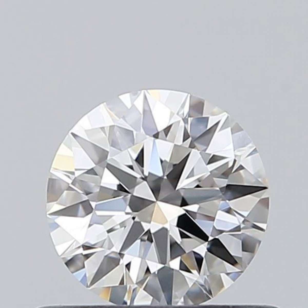 Certified Diamond GIA Carats 0.5 Color F Clarity VVS2  EX  EX  EX Fluorescence FNT Brown No Green No Milky No EyeClean 100%