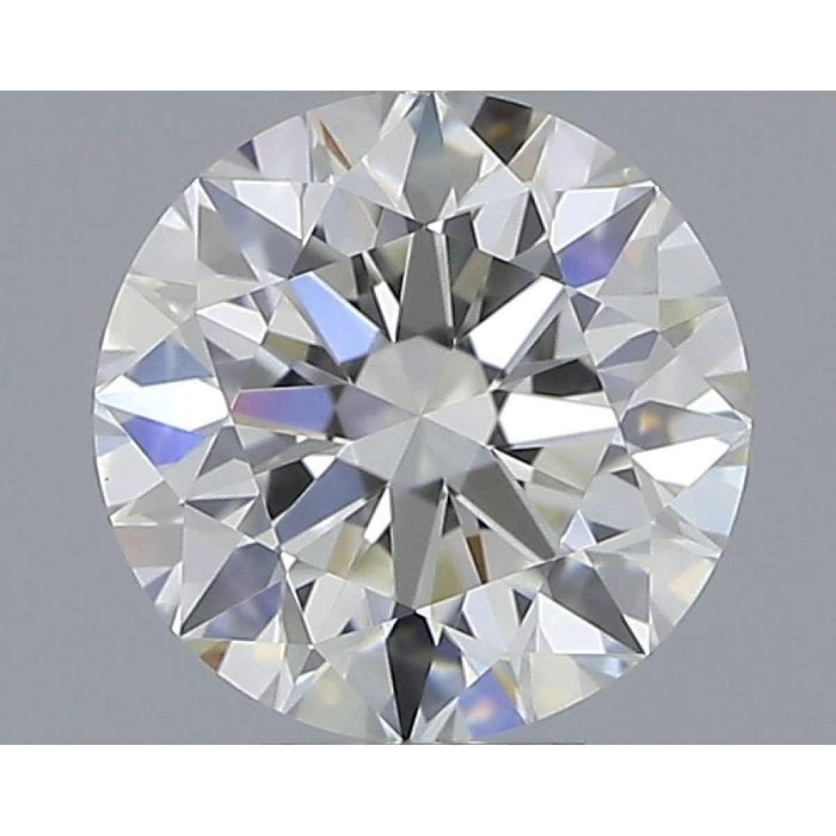 Certified Diamond IGI Carats 0.65 Color H Clarity VVS2  EX  EX  EX Fluorescence FNT Brown No Milky No EyeClean 100%