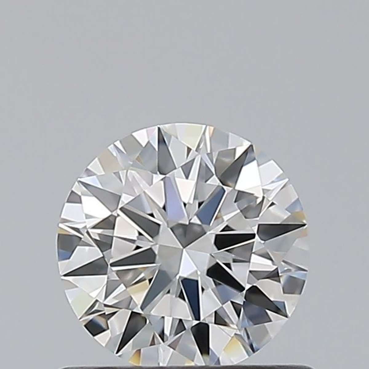 Certified Diamond GIA Carats 0.56 Color E Clarity VVS2  EX  EX  EX Fluorescence FNT Brown No Green No Milky No EyeClean 100%