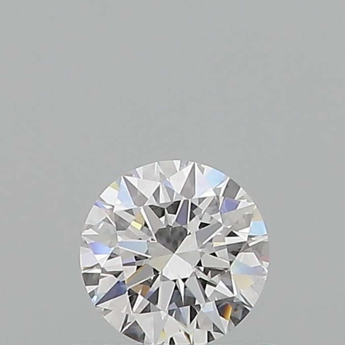 Certified Diamond GIA Carats 0.56 Color D Clarity VVS1  EX  EX  EX Fluorescence FNT Brown No Green No Milky No EyeClean 100%