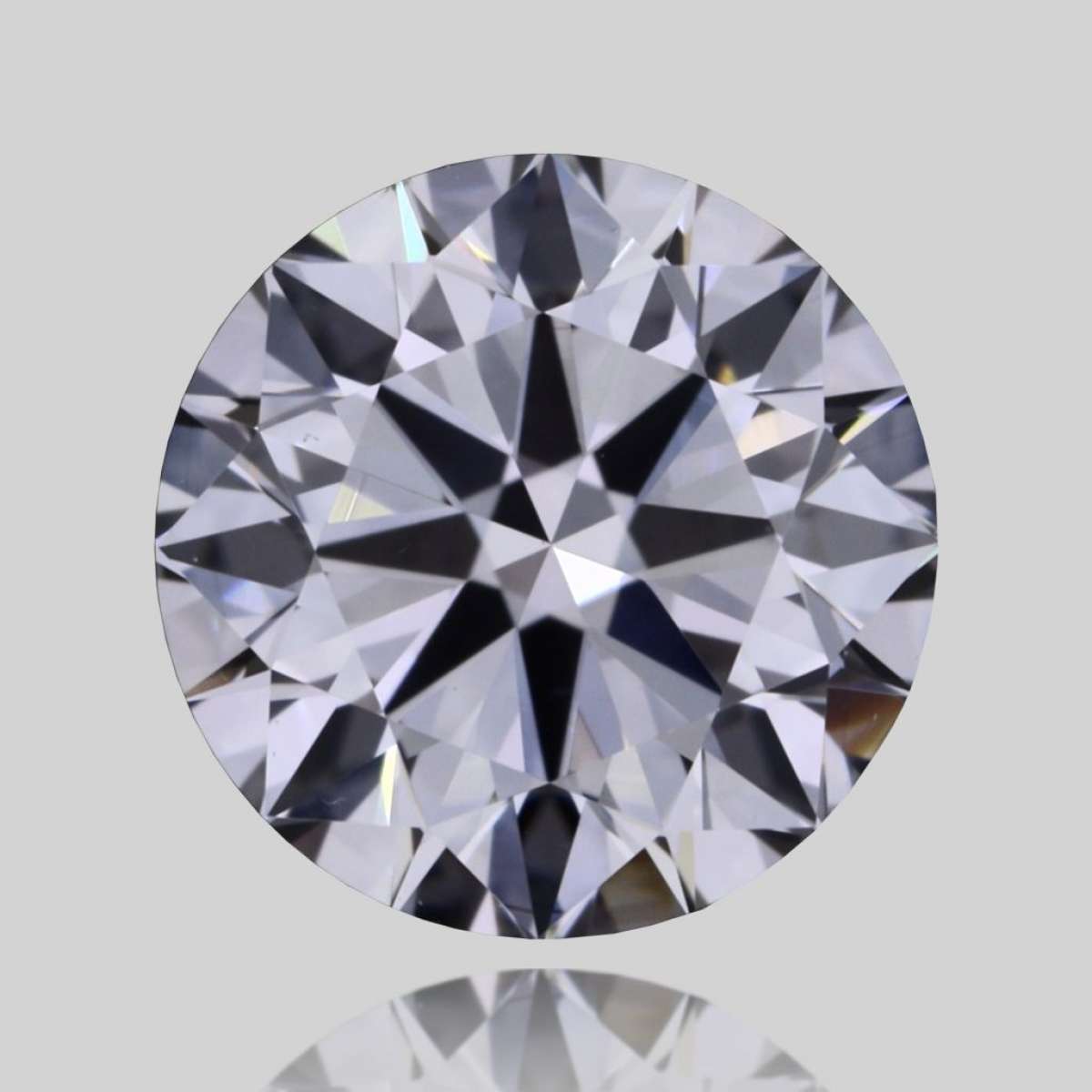 Certified Diamond GIA Carats 0.6 Color H Clarity VS2  EX  EX  EX Fluorescence NON Brown No Green No Milky No EyeClean 100%