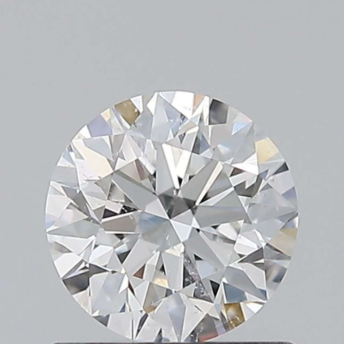 Certified Diamond GIA Carats 0.68 Color F Clarity SI2  EX  EX  EX Fluorescence NON Brown No Green No Milky No EyeClean 100%