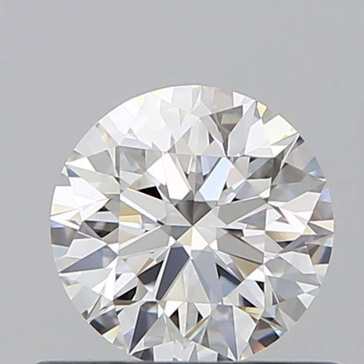 Certified Diamond GIA Carats 0.6 Color E Clarity VVS2  EX  EX  EX Fluorescence FNT Brown No Green No Milky No EyeClean 100%