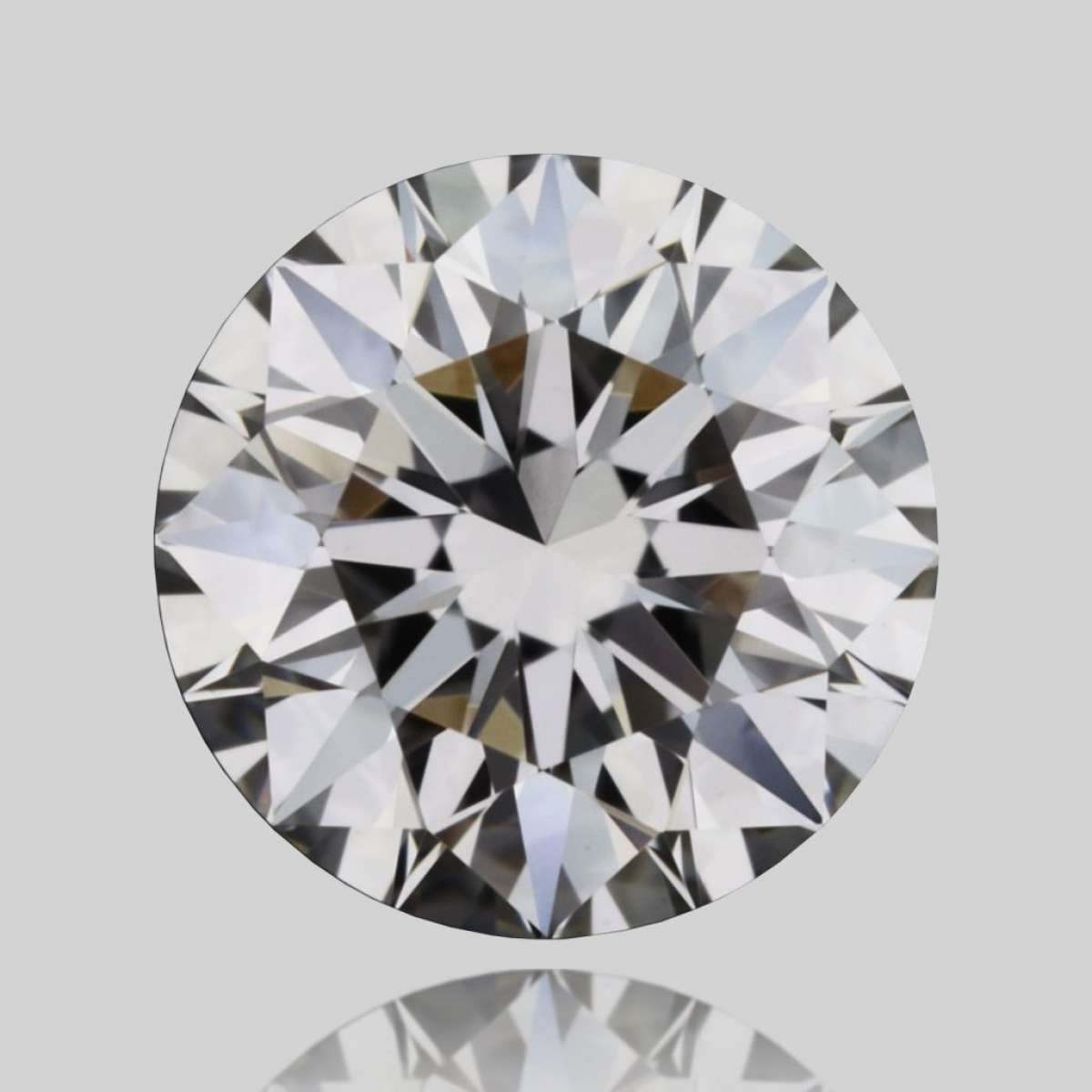 Certified Diamond GIA Carats 0.52 Color F Clarity VVS2  EX  EX  EX Fluorescence NON Brown No Green No Milky No EyeClean 100%