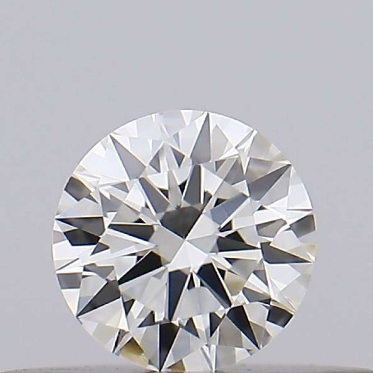 Certified Diamond GIA Carats 0.19 Color H Clarity VVS2  EX  EX  EX Fluorescence NON Brown No Green No Milky No EyeClean 100%