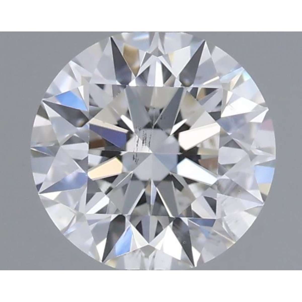 Certified Diamond GIA Carats 0.6 Color F Clarity SI1  EX  EX  EX Fluorescence NON Brown No Green No Milky No EyeClean 100%