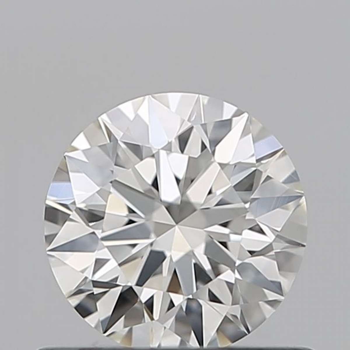 Certified Diamond GIA Carats 0.58 Color H Clarity VVS2  EX  EX  EX Fluorescence NON Brown No Green No Milky No EyeClean 100%