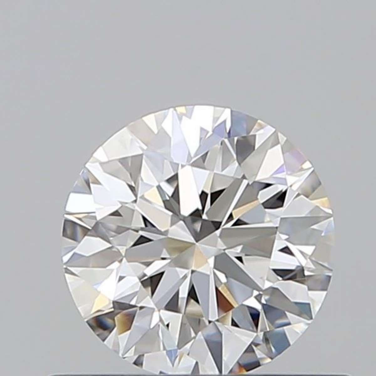 Certified Diamond GIA Carats 0.57 Color E Clarity VVS2  EX  EX  EX Fluorescence FNT Brown No Green No Milky No EyeClean 100%