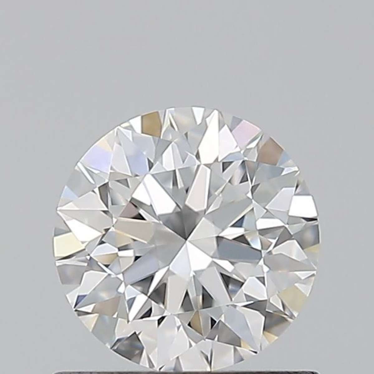 Certified Diamond GIA Carats 0.6 Color F Clarity VVS1  EX  EX  EX Fluorescence NON Brown No Green No Milky No EyeClean 100%