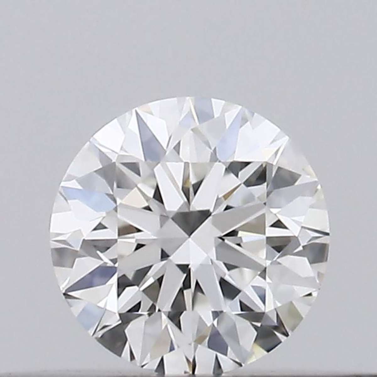 Certified Diamond GIA Carats 0.2 Color F Clarity VVS2  EX  EX  EX Fluorescence FNT Brown No Green No Milky No EyeClean 100%