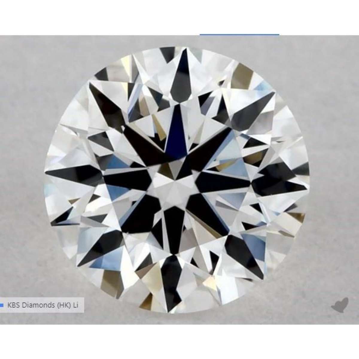 Certified Diamond GIA Carats 0.5 Color E Clarity VVS1  EX  EX  VG Fluorescence NON Brown No Green No Milky No EyeClean 100%