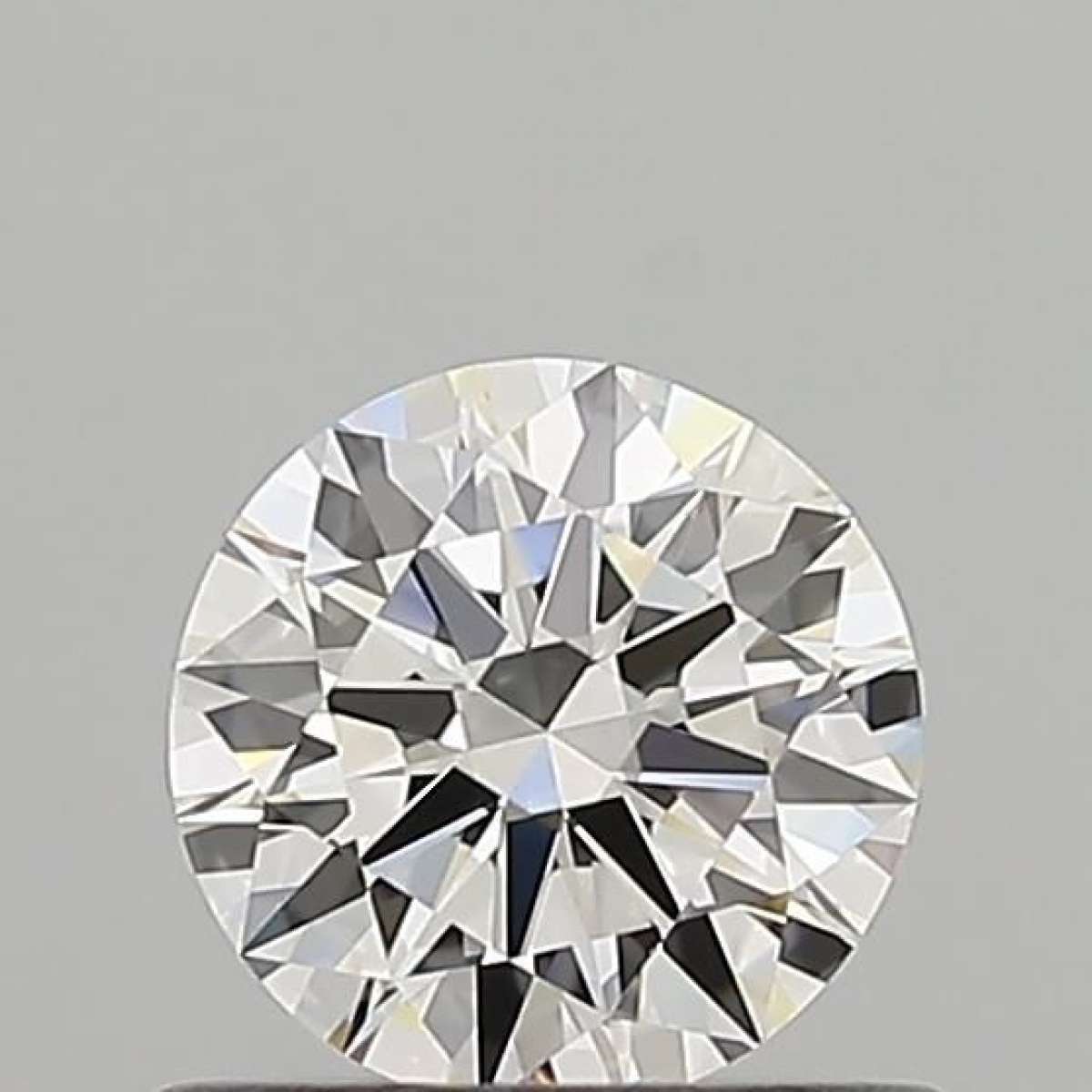 Certified Diamond GIA Carats 0.53 Color F Clarity VVS1  EX  EX  EX Fluorescence NON Brown No Milky No EyeClean 100%