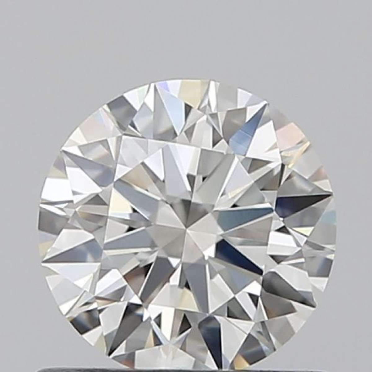 Certified Diamond IGI Carats 0.6 Color H Clarity VVS2  EX  EX  EX Fluorescence FNT Brown No Green No Milky No EyeClean 100%