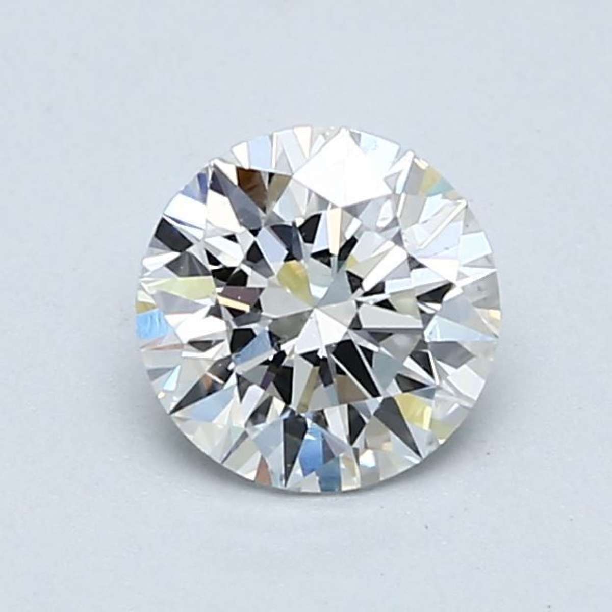 Certified Diamond GIA Carats 1.01 Color F Clarity SI1  EX  EX  EX Fluorescence NON Brown No Green No Milky No EyeClean 100%