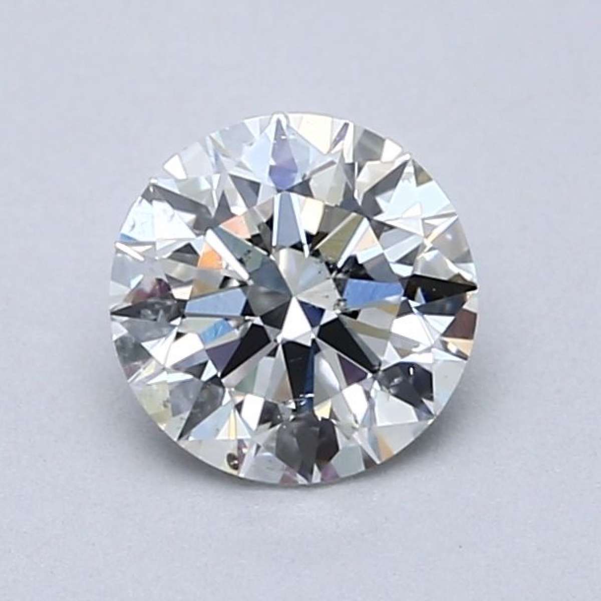 Certified Diamond GIA Carats 1.01 Color F Clarity SI2  EX  EX  EX Fluorescence NON Brown No Green No Milky No EyeClean 100%