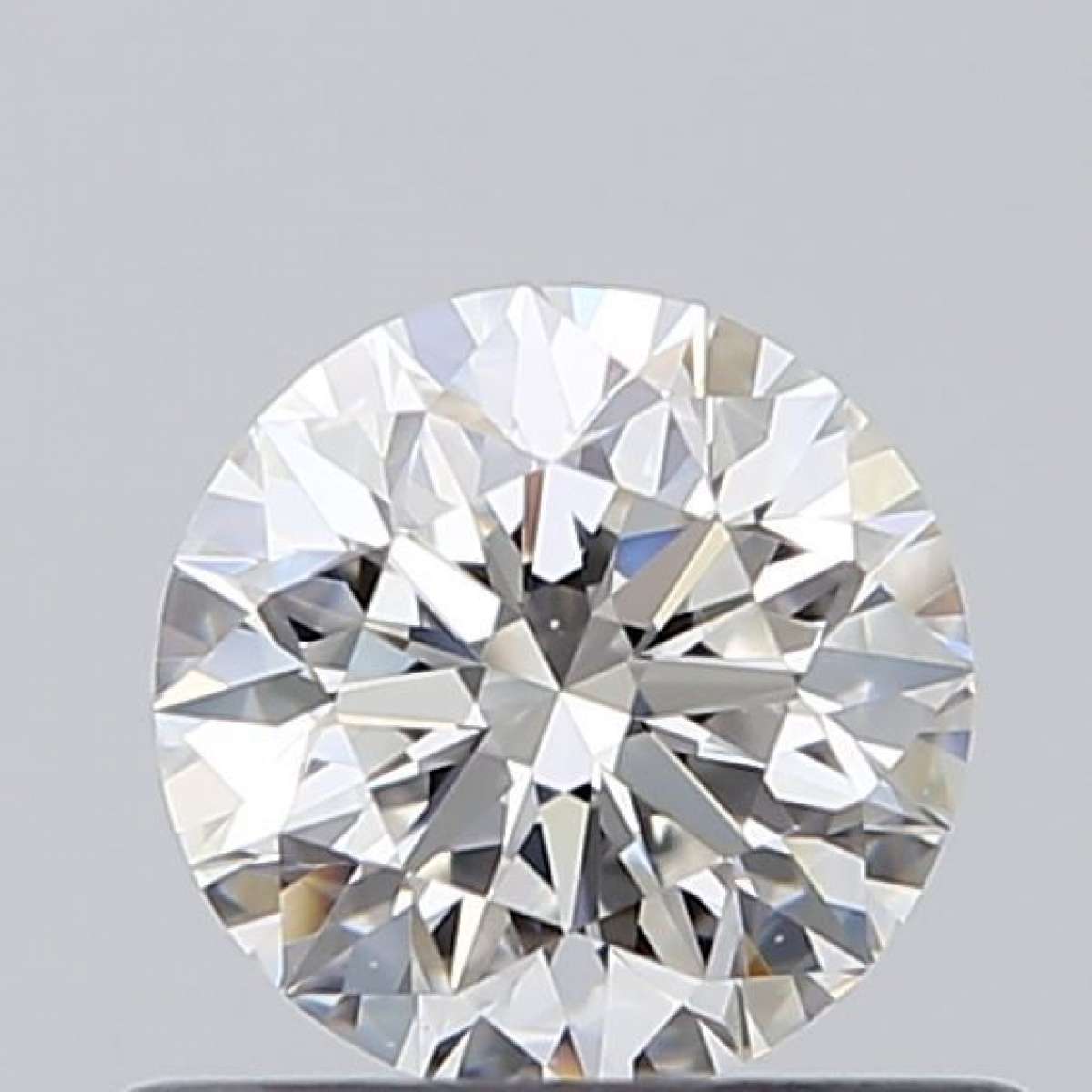 Certified Diamond GIA Carats 0.52 Color F Clarity VVS1  EX  EX  EX Fluorescence FNT Brown No Green No Milky No EyeClean 100%