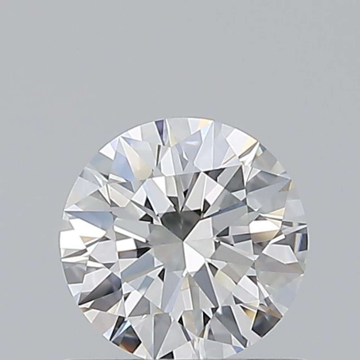 Certified Diamond GIA Carats 0.53 Color F Clarity VVS2  EX  EX  EX Fluorescence NON Brown No Green No Milky No EyeClean 100%