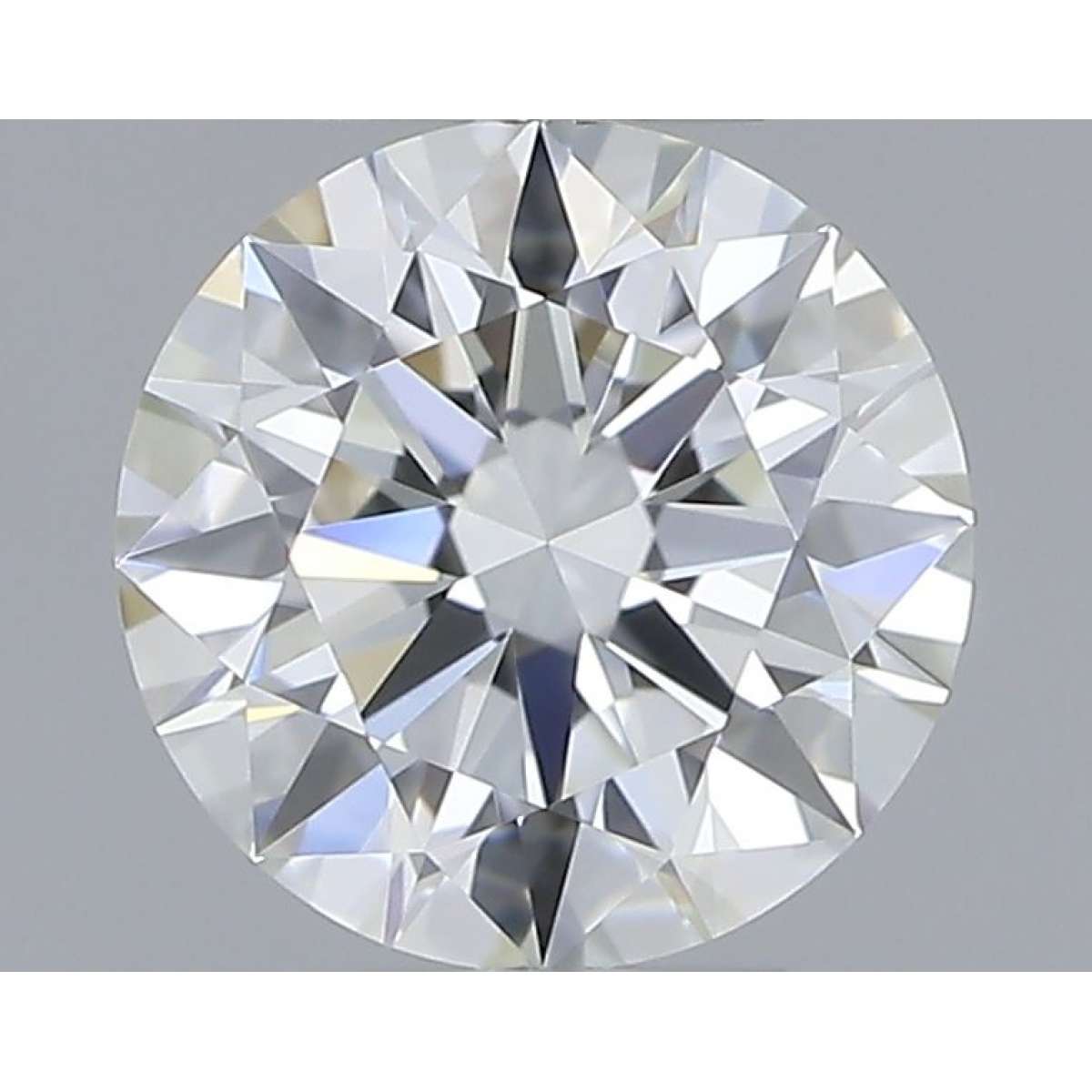 Certified Diamond GIA Carats 0.58 Color F Clarity VVS1  EX  EX  EX Fluorescence NON Brown No Milky No EyeClean 100%