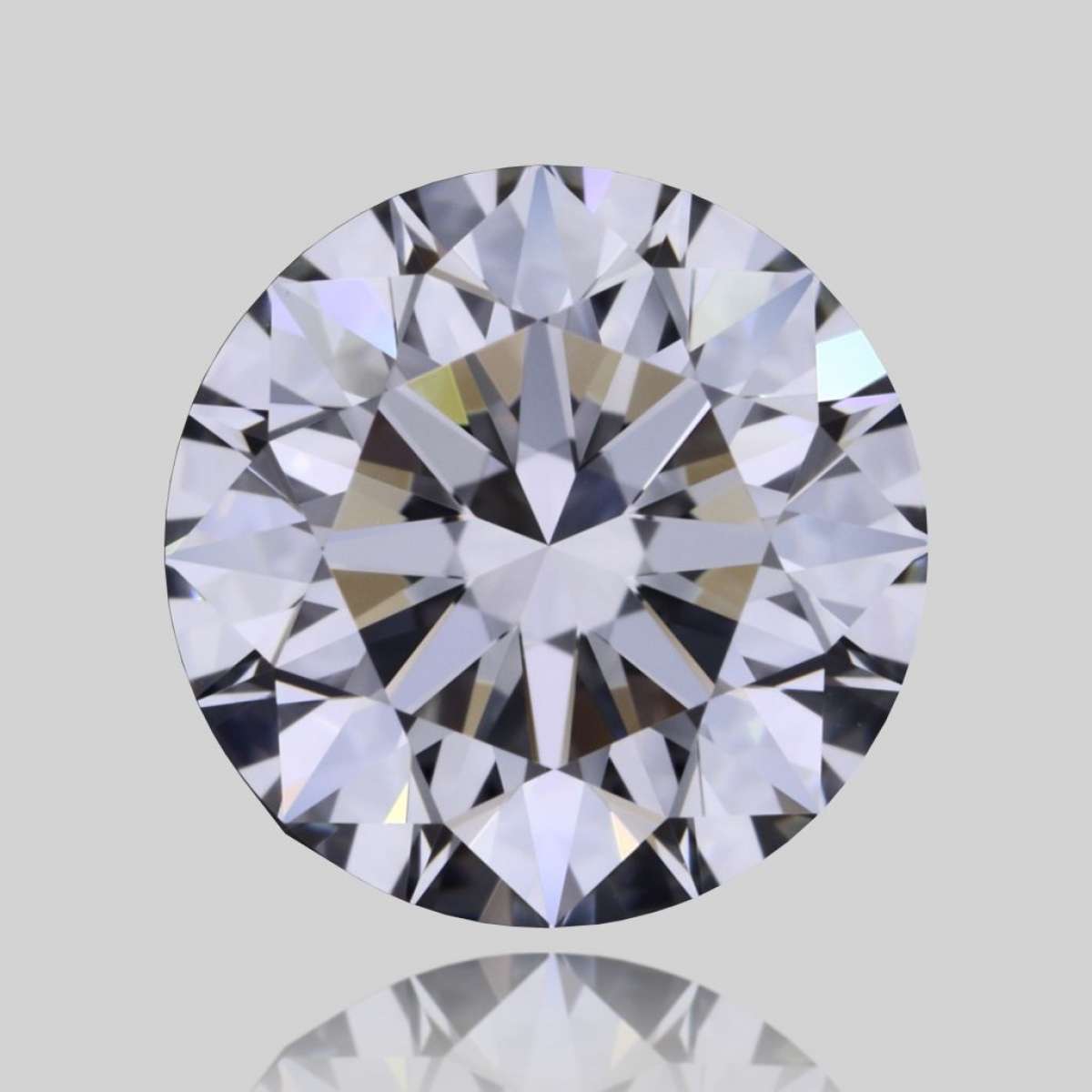 Certified Diamond HRD Carats 1.0 Color F Clarity VVS1  EX  EX  EX Fluorescence NON Brown No Green No Milky No EyeClean 100%