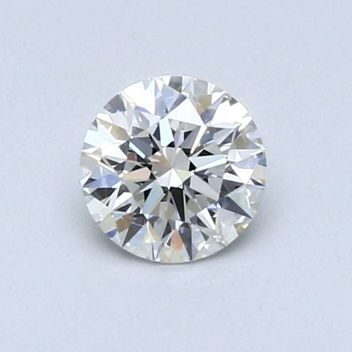 Certified Diamond GIA Carats 0.53 Color H Clarity VVS2  EX  EX  EX Fluorescence FNT Brown No Green No Milky No EyeClean 100%