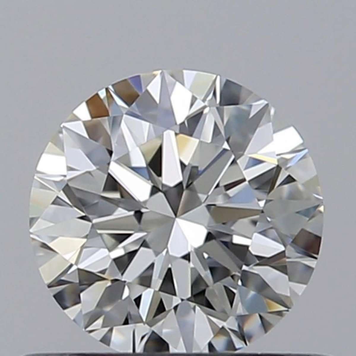 Certified Diamond GIA Carats 0.52 Color H Clarity VVS2  EX  EX  EX Fluorescence NON Brown No Green No Milky No EyeClean 100%