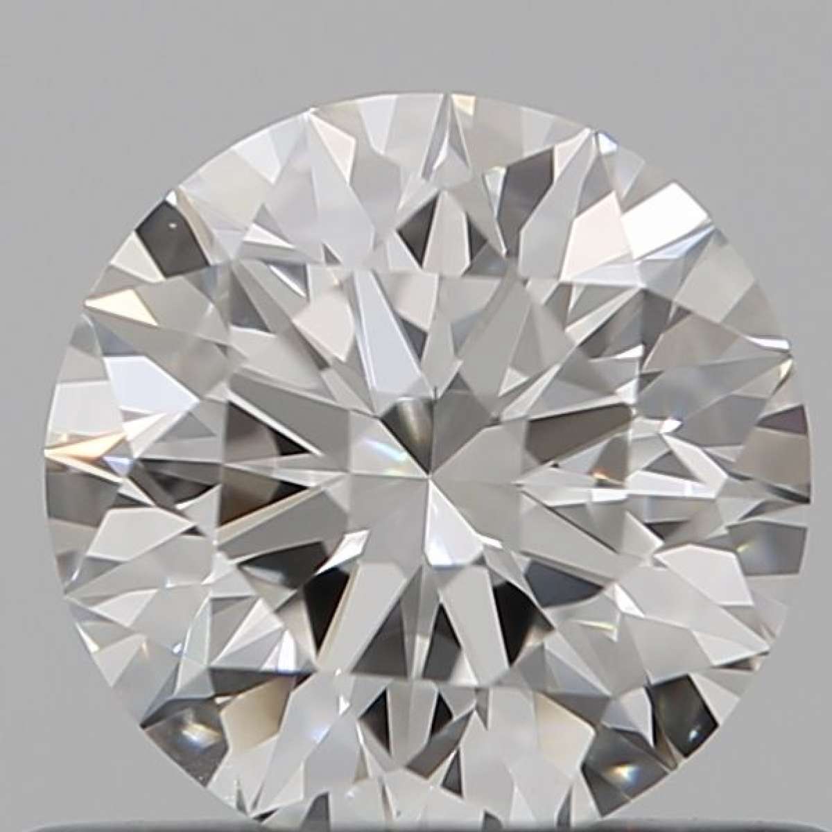 Certified Diamond GIA Carats 0.56 Color F Clarity VVS1  EX  EX  EX Fluorescence FNT Brown No Green No Milky No EyeClean 100%