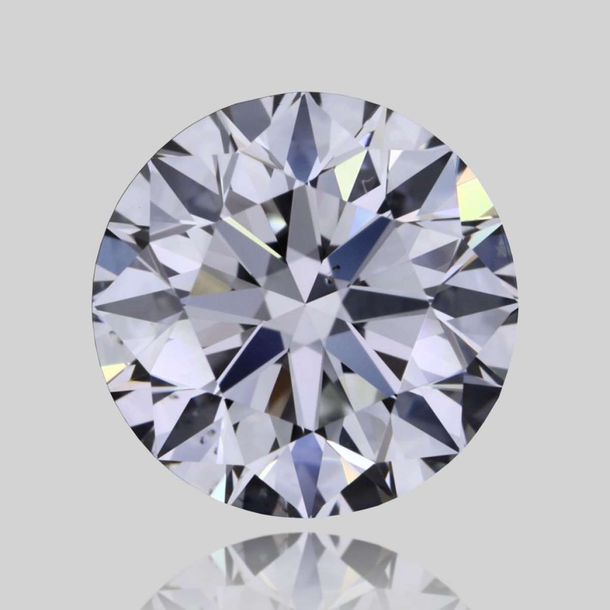 Certified Diamond GIA Carats 1.0 Color H Clarity VS2  EX  EX  EX Fluorescence NON Brown No Green No Milky No EyeClean 100%