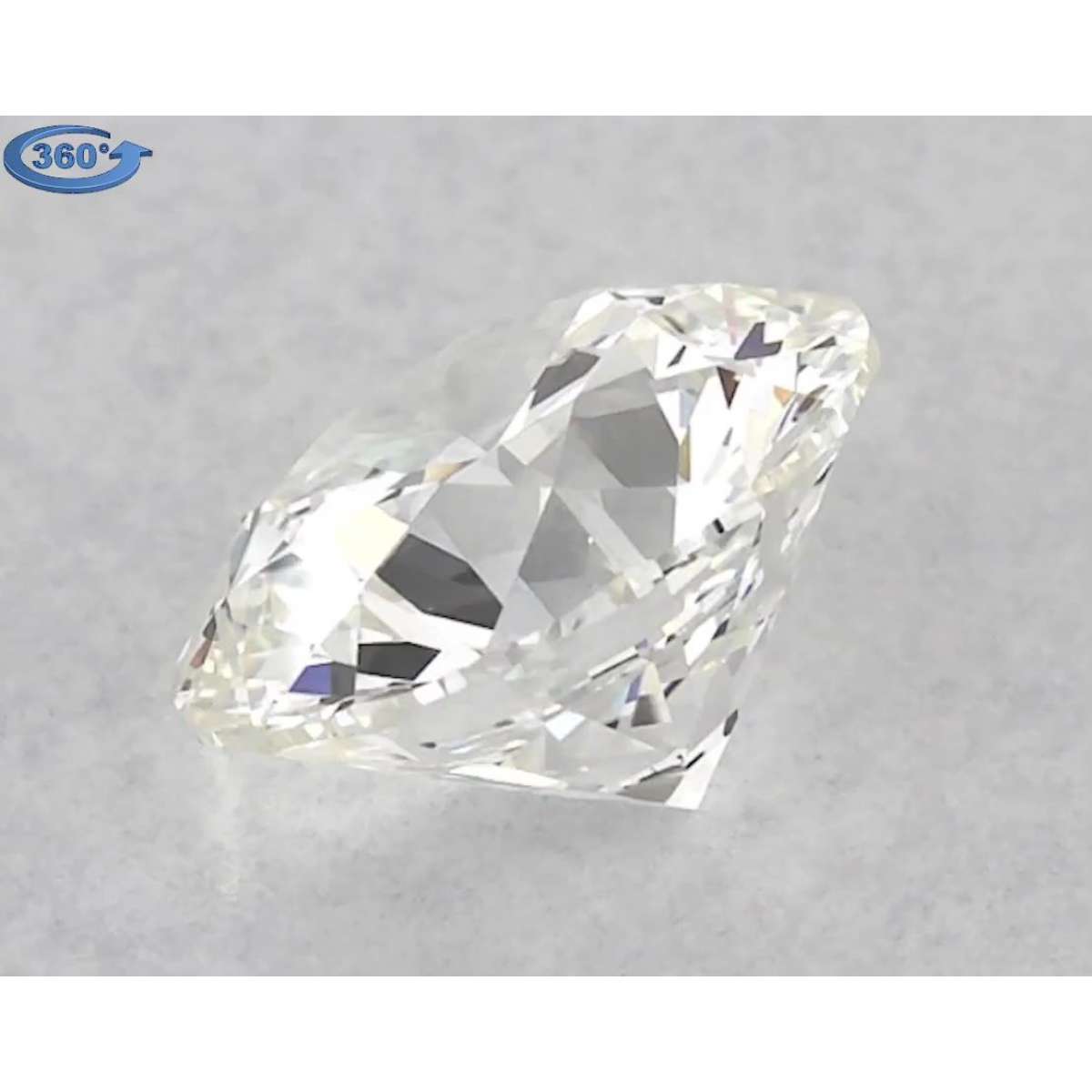 Certified Diamond GIA Carats 1.0 Color H Clarity VVS2  VG  EX  VG Fluorescence FNT Brown No Green No Milky No EyeClean 100%