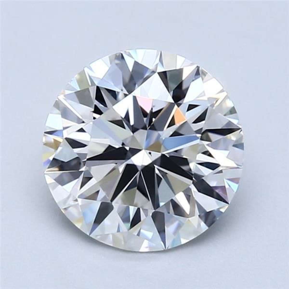 Certified Diamond GIA Carats 1.9 Color E Clarity VS2  EX  EX  EX Fluorescence NON Brown No Green No Milky No EyeClean 100%