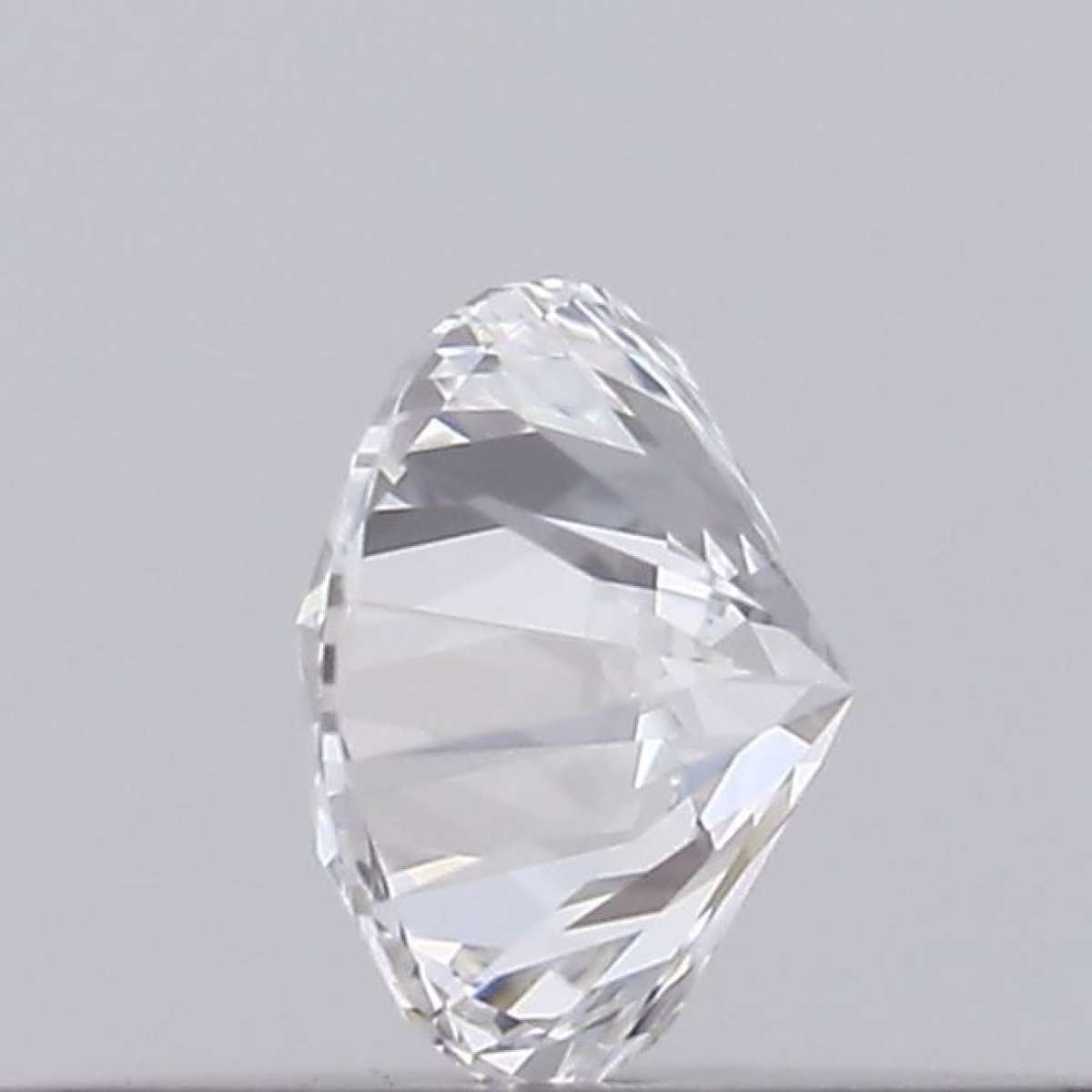 Certified Diamond GIA Carats 0.19 Color D Clarity VVS2  EX  EX  EX Fluorescence NON Brown No Green No Milky No EyeClean 100%