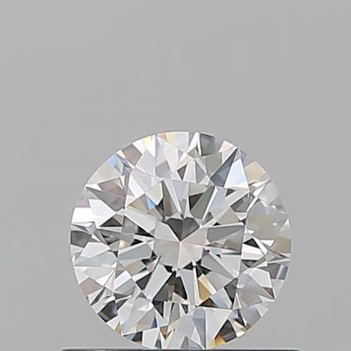 Certified Diamond GIA Carats 0.61 Color E Clarity VS1  EX  EX  EX Fluorescence FNT Brown No Green No Milky No EyeClean 100%