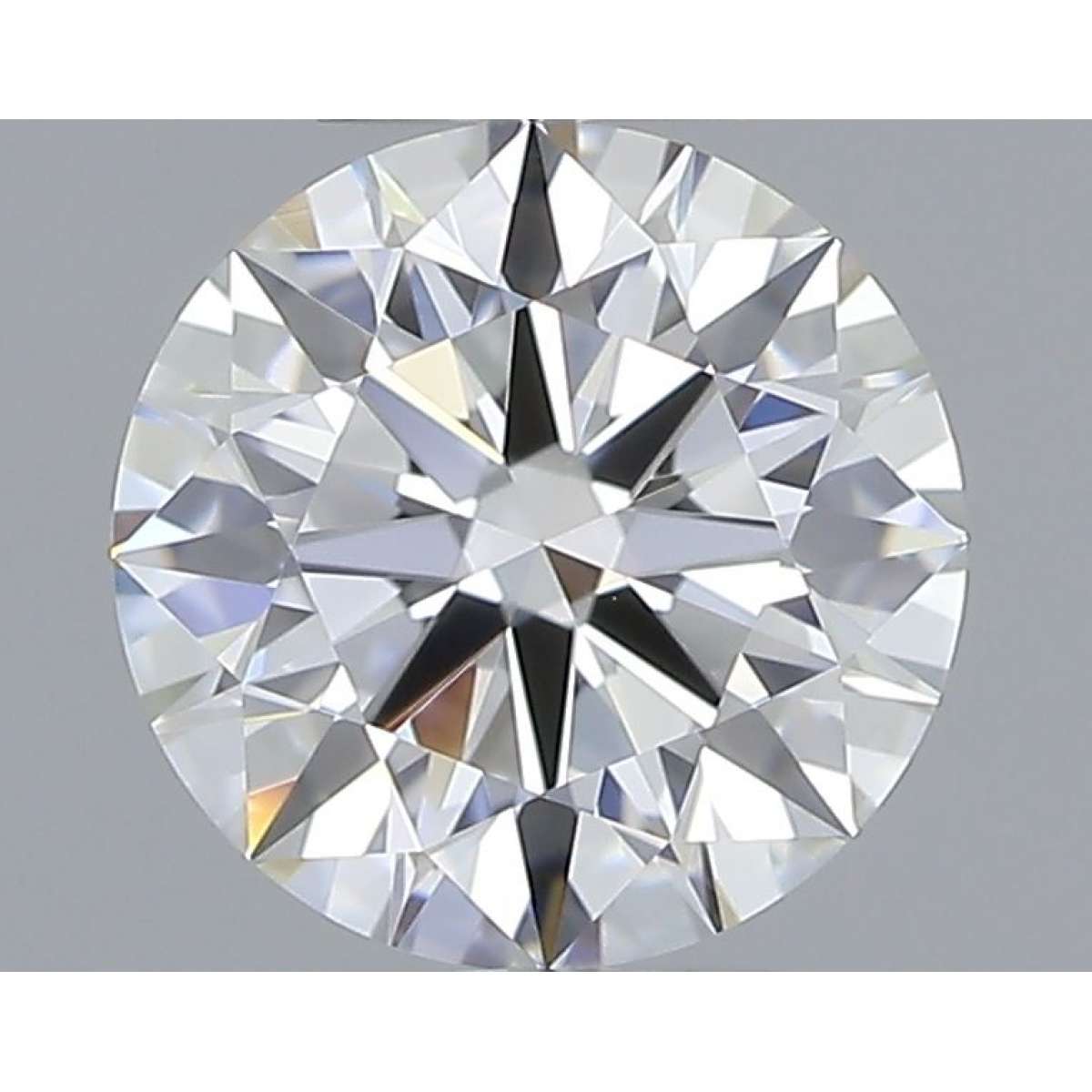 Certified Diamond GIA Carats 0.61 Color F Clarity VVS2  EX  EX  EX Fluorescence NON Brown No Milky No EyeClean 100%