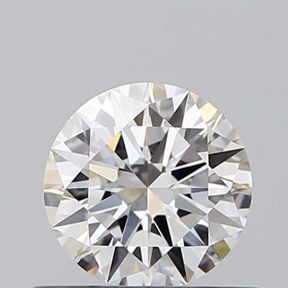 Certified Diamond GIA Carats 0.52 Color F Clarity VVS1  EX  EX  EX Fluorescence FNT Brown No Green No Milky No EyeClean 100%