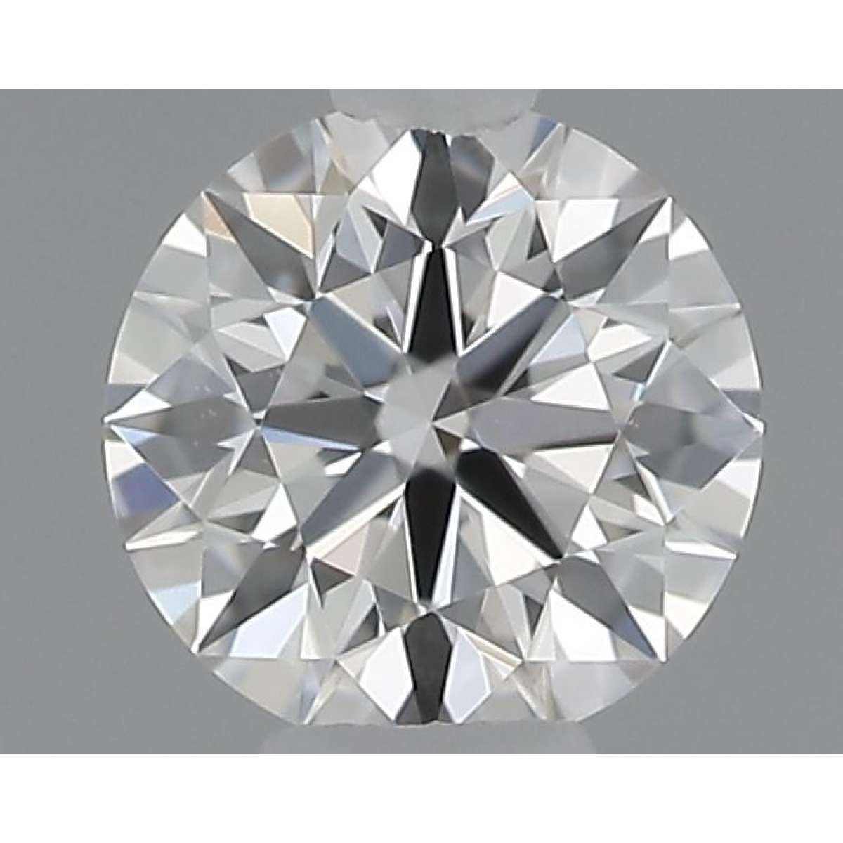 Certified Diamond GIA Carats 0.19 Color F Clarity VVS2  EX  VG  EX Fluorescence NON Brown No Green No Milky No EyeClean 100%