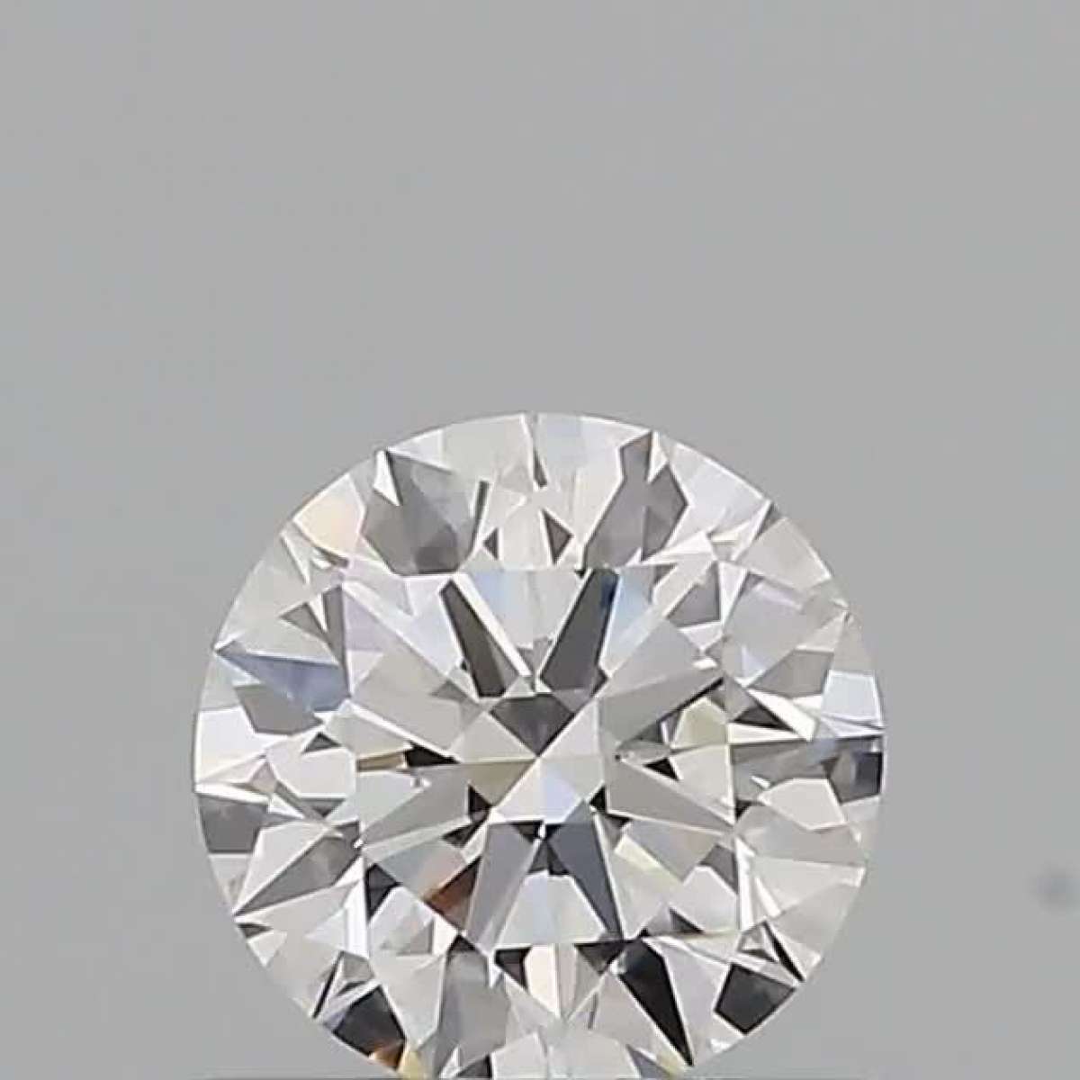 Certified Diamond GIA Carats 0.52 Color F Clarity VVS1  EX  EX  EX Fluorescence FNT Brown No Green No Milky No EyeClean 100%