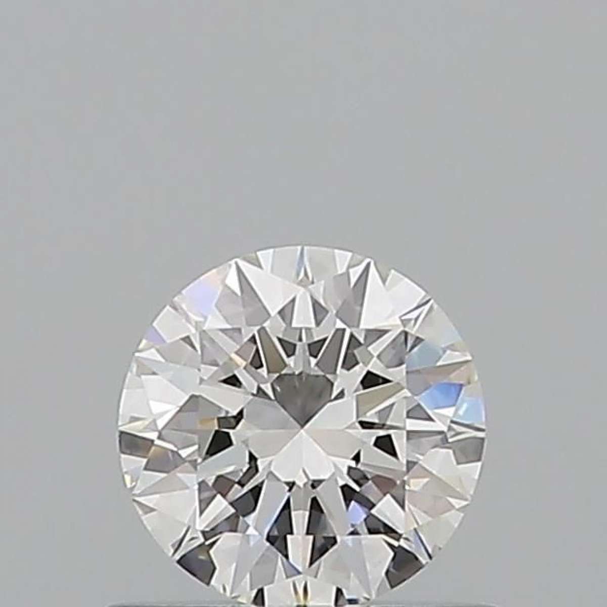 Certified Diamond GIA Carats 0.6 Color F Clarity IF  EX  EX  EX Fluorescence NON Brown No Milky No EyeClean 100%