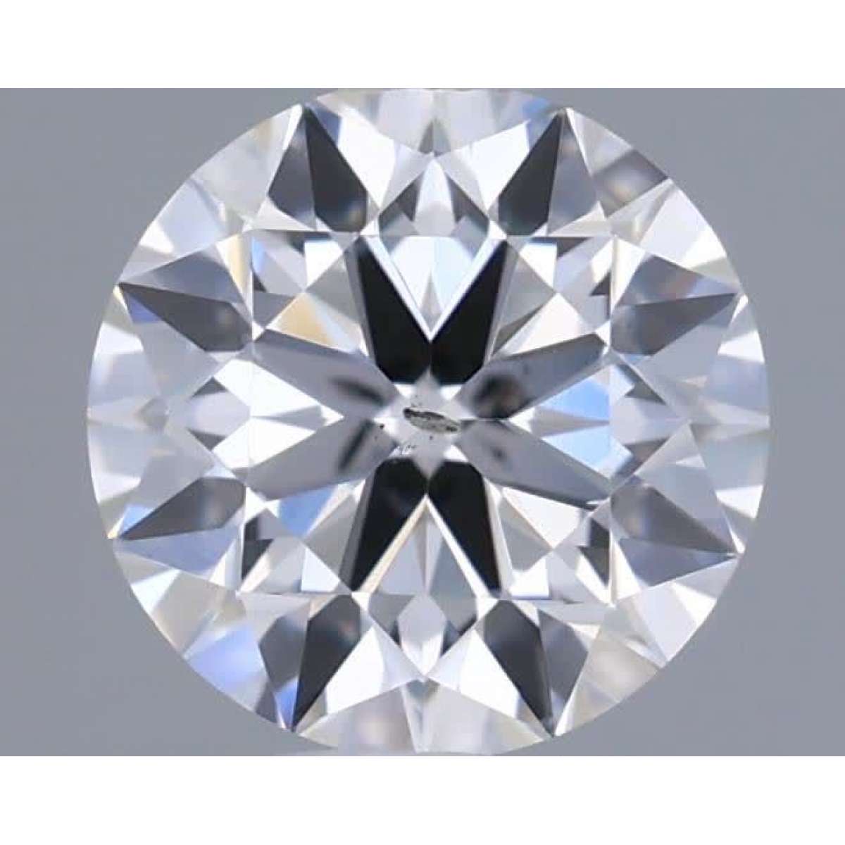 Certified Diamond HRD Carats 0.52 Color F Clarity SI1  VG  VG  VG Fluorescence FNT Brown No Green No Milky No EyeClean 100%