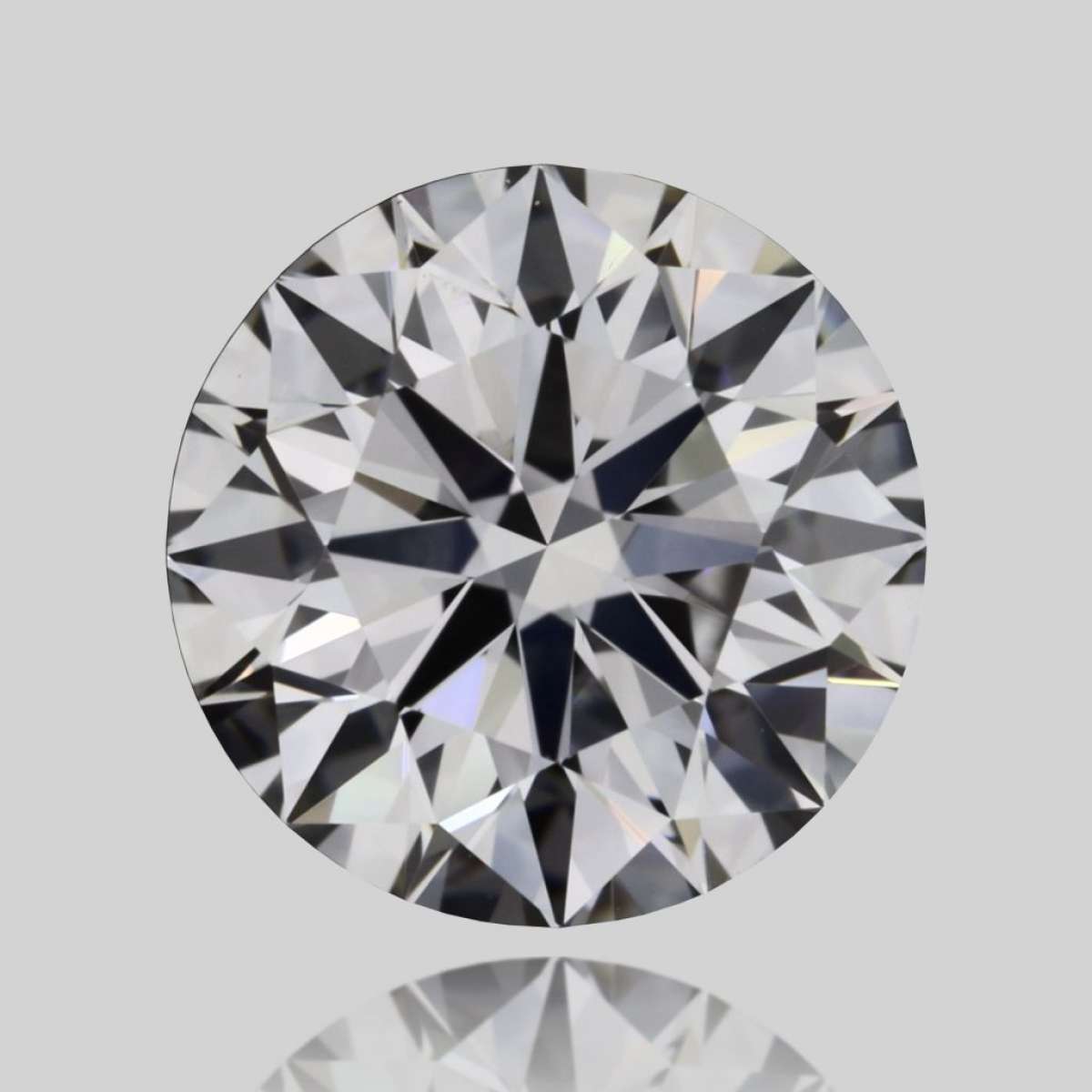 Certified Diamond GIA Carats 0.58 Color D Clarity VVS1  EX  EX  EX Fluorescence NON Brown No Green No Milky No EyeClean 100%