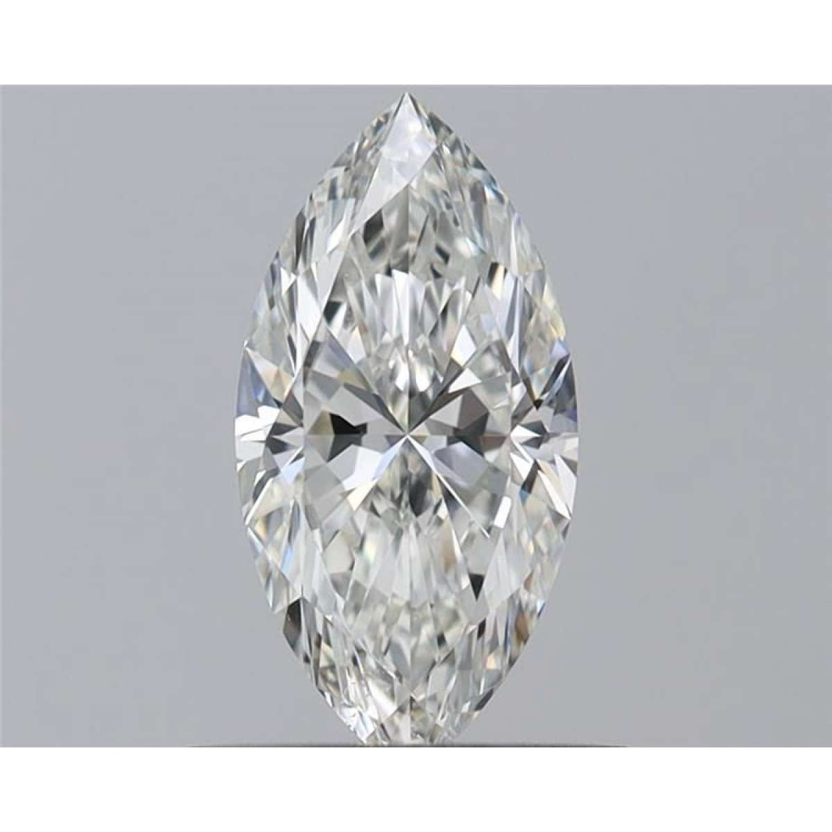 Certified Diamond IGI Carats 0.52 Color H Clarity VS2  -  EX  EX Fluorescence NON Brown No Green No Milky No EyeClean 100%