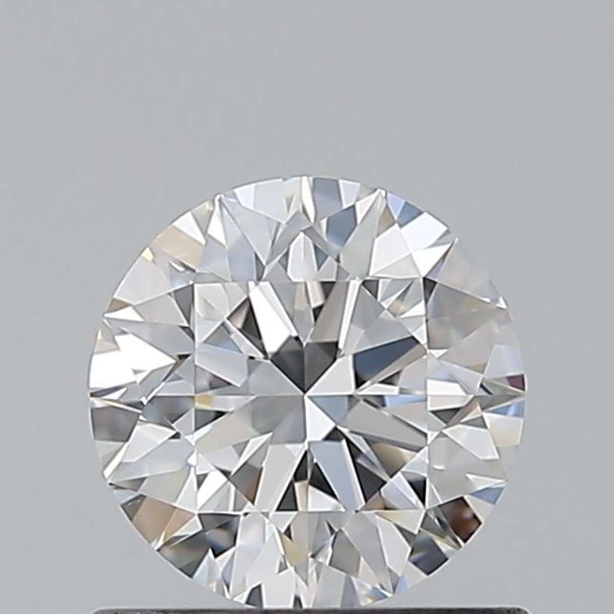 Certified Diamond GIA Carats 0.6 Color D Clarity VVS1  EX  EX  EX Fluorescence FNT Brown No Green No Milky No EyeClean 100%