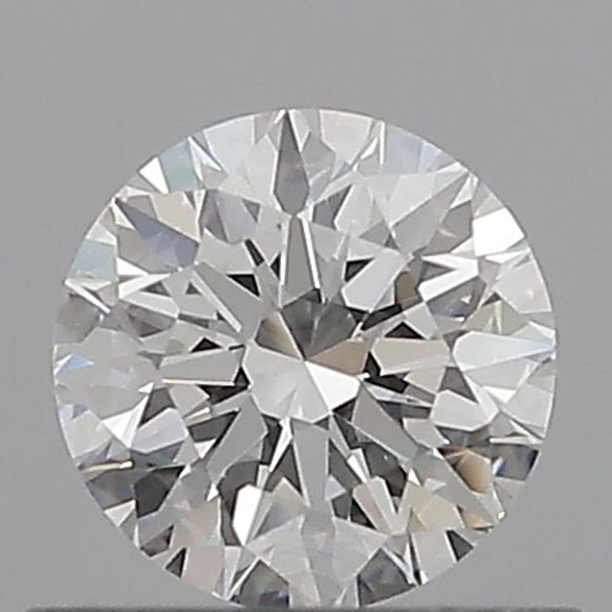 Certified Diamond GIA Carats 0.6 Color F Clarity VVS2  EX  EX  EX Fluorescence FNT Brown No Green No Milky No EyeClean 100%