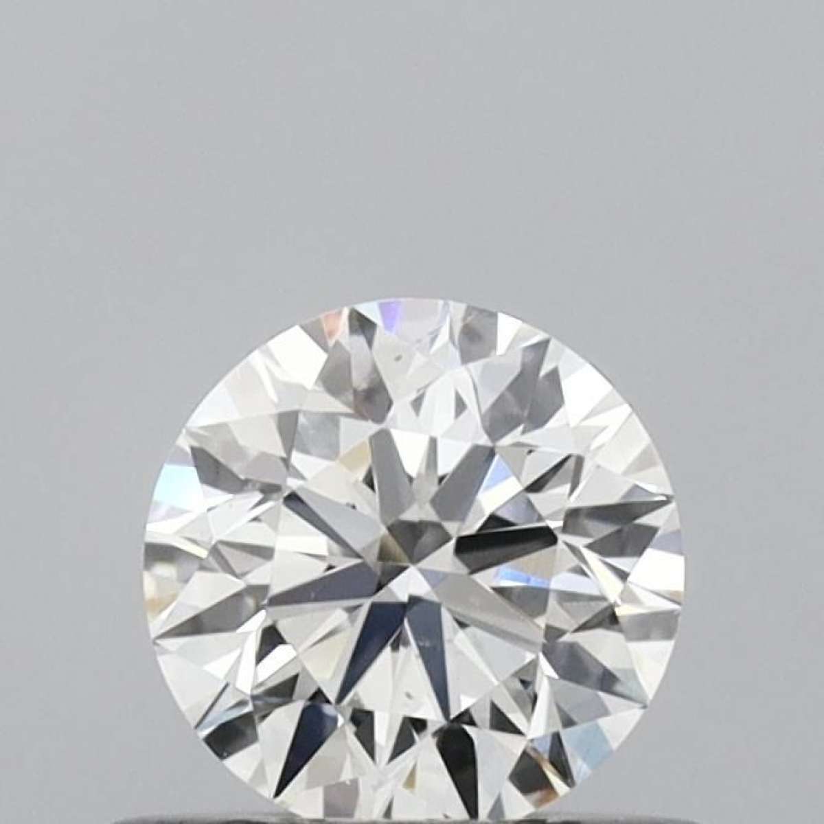 Certified Diamond IGI Carats 0.41 Color F Clarity VS2  EX  EX  EX Fluorescence NON Brown No Green No Milky No EyeClean 100%