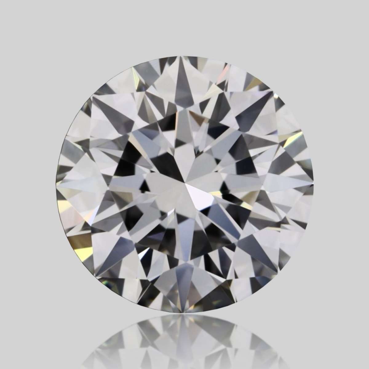 Certified Diamond GIA Carats 0.6 Color F Clarity VVS2  EX  EX  EX Fluorescence NON Brown No Green No Milky No EyeClean 100%